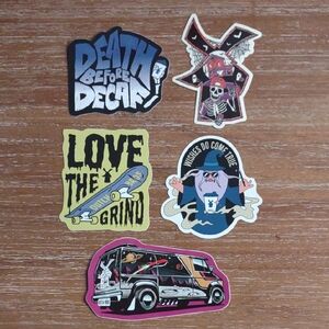 Dutch Bros Colorful Graphic Sticker Set